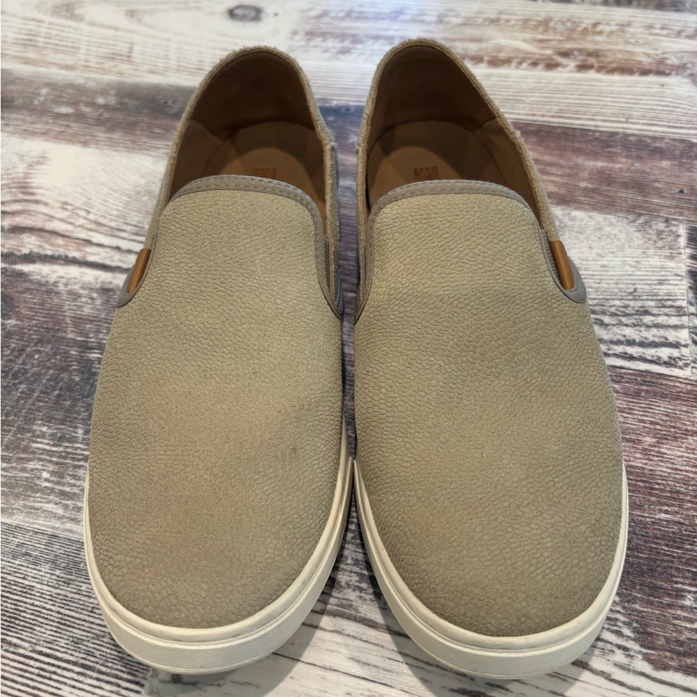 Olukai Pehuea clay leather sneakers. Women’s Sz 9.5. - Picture 2 of 8